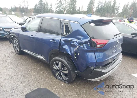 2022 Nissan Rogue Platinum Intelligent Awd from USA, damaged, VIN JN8BT3DD9NW270299